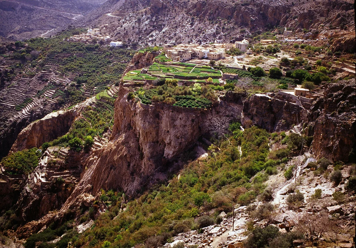 Jebel Akhdar im Hadschar-Gebirge